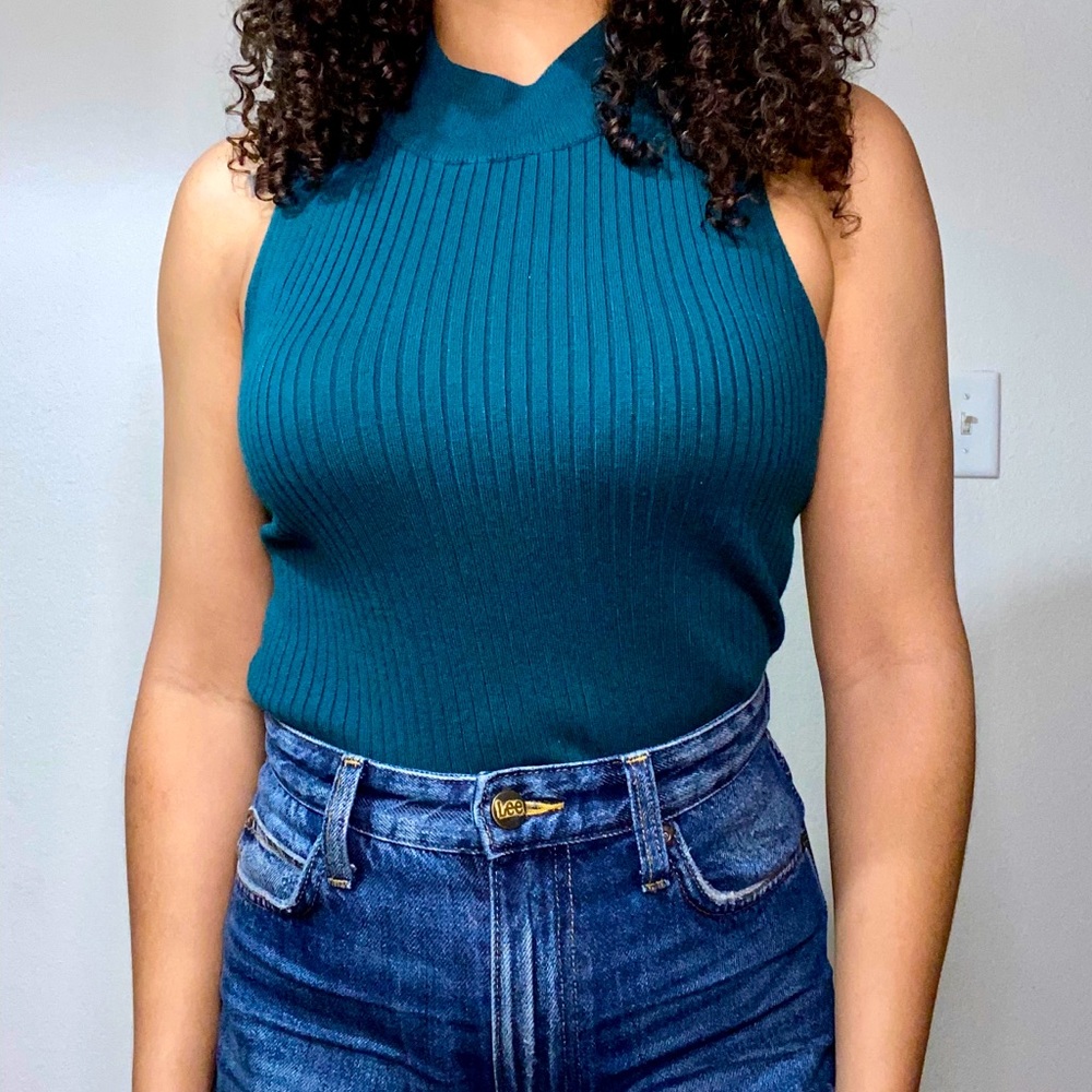 Mock Neck Top